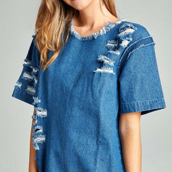 Denim Dress - Picture 3 of 3